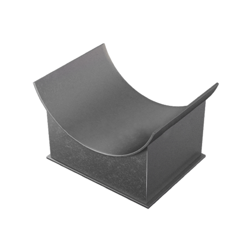 Опора неподвижная приварная для трубопроводов ТЭС и АЭС Ст3 820х600х350х100 мм ОСТ 34-10-616-93 в Санкт-Петербурге

