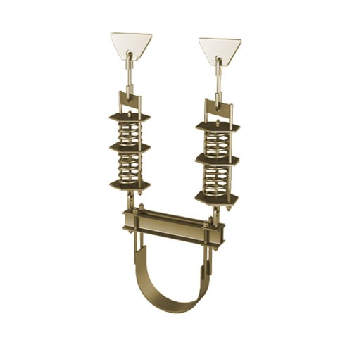 Опора подвесная пружинная для горизонтальных трубопроводов Т28 Ст20 530х2640 мм Серия 4.903-10 выпуск 6 в Санкт-Петербурге

