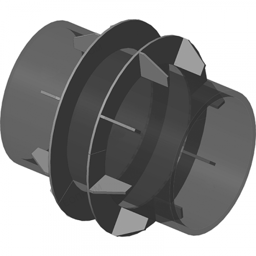 Опора неподвижная щитовая для тепловых сетей ТС-666.00.00 630х152 мм Серия 5.903-13 выпуск 7-95 70,8 кг