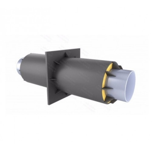 Опора неподвижная щитовая для труб в ППМ изоляции для тепловых сетей 273х616 мм ГОСТ 56227-2014