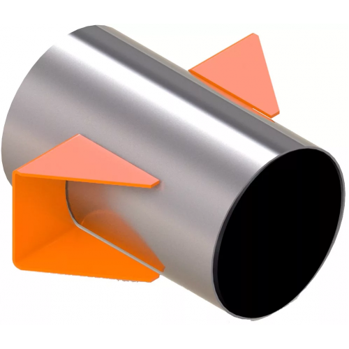 Опора вертикальных трубопроводов 133-ВП-А1 133х4х150х100 мм ОСТ 36-146-88 в Санкт-Петербурге

