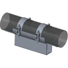 Опора неподвижная бугельная с корпусом для тепловых сетей ТС-671.00.00 530х380х340х200 мм Серия 5.903-13 выпуск 7-95 73,9 кг