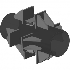 Опора неподвижная боковая для тепловых сетей ТС-668.00.00 530х160х388 мм Серия 5.903-13 выпуск 7-95 74,1 кг